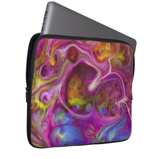 Alien Blood Laptop Hoesje Laptop Sleeve (Voorkant Rechts)