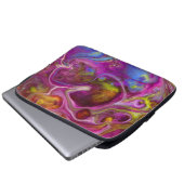 Alien Blood Laptop Hoesje Laptop Sleeve (Voorkant onderkant)