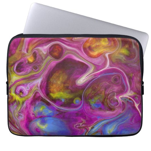 Alien Blood Laptop Hoesje Laptop Sleeve (Voorkant)