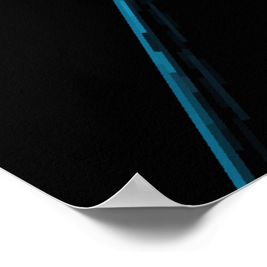 Alien Blue Fish Poster (Hoek)