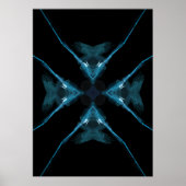 Alien Blue Fish Poster (Voorkant)
