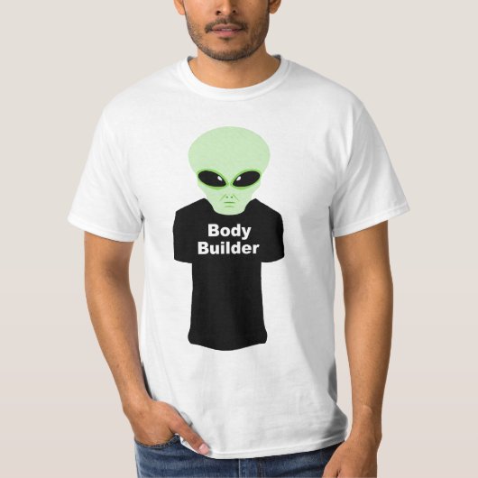 Alien Body Builder T-shirt (Voorkant)