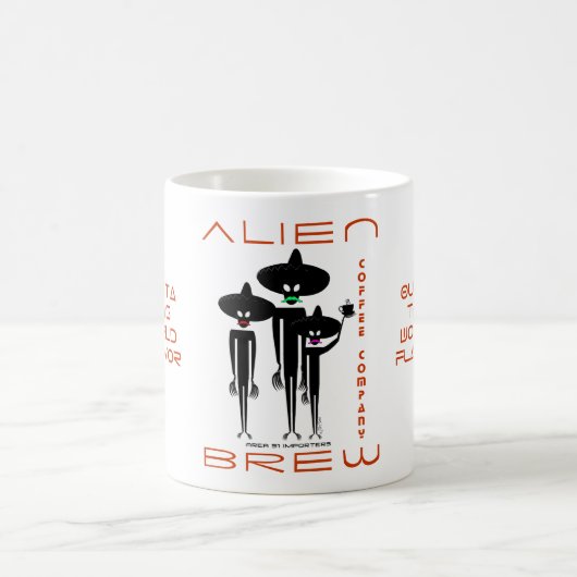 Alien Brew Coffee Company Koffiemok (Center)