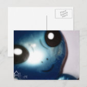 Alien Briefkaart (Voorkant / Achterkant)