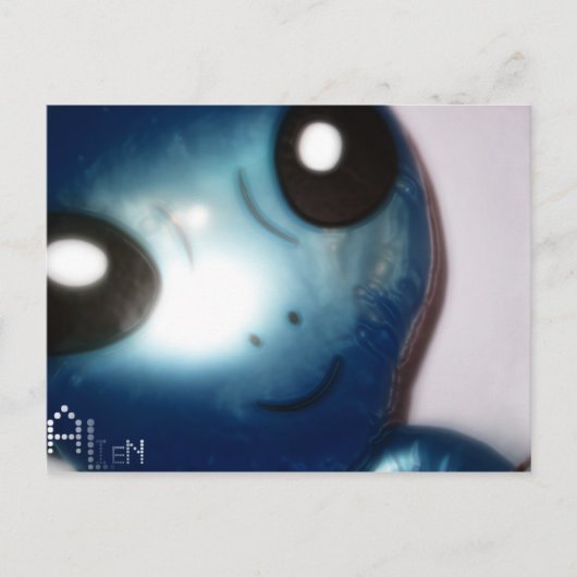 Alien Briefkaart (Voorkant)