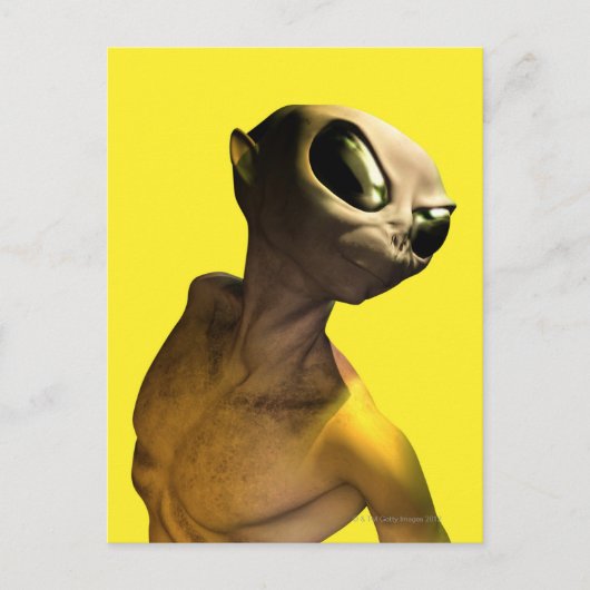 Alien Briefkaart (Voorkant)