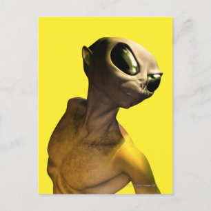 Alien Briefkaart
