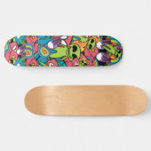 Alien Bro Persoonlijk Skateboard (Horizontaal)