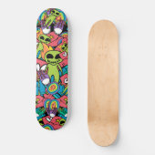 Alien Bro Persoonlijk Skateboard (Voorkant)