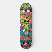 Alien Bro Persoonlijk Skateboard (Voorkant)