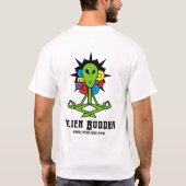 Alien Buddha T-Shirt (Achterkant)