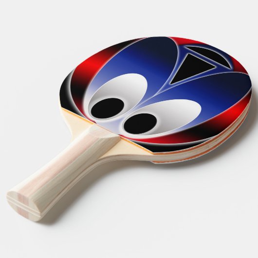 Alien Bug Tafeltennisbatje (Voorkant Gekanteld)