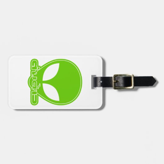 Alien [buitenlander] Tang Dao☐ Thai Language Scrip Bagagelabel (Voorkant horizontaal)