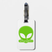 Alien [buitenlander] Tang Dao☐ Thai Language Scrip Bagagelabel (Achterkant verticaal)