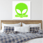 Alien [buitenlander] Tang Dao☐ Thai Language Scrip Canvas Afdruk (Insitu (Slaapkamer))
