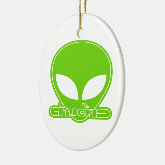 Alien [buitenlander] Tang Dao☐ Thai Language Scrip Keramisch Ornament (Links)