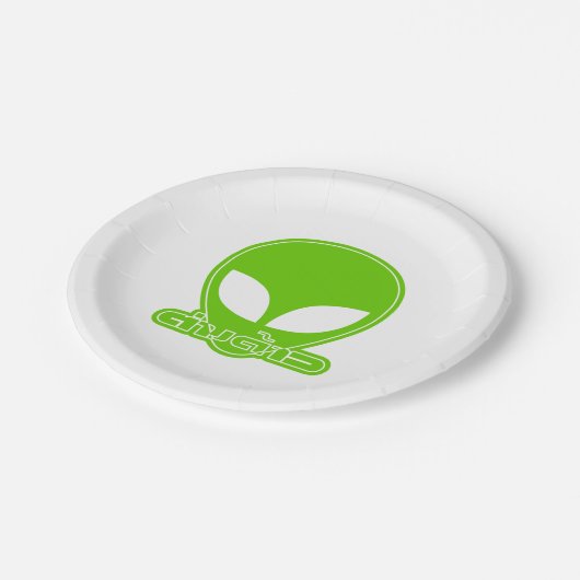 Alien [buitenlander] Tang Dao☐ Thai Language Scrip Papieren Bordje (Gekanteld)