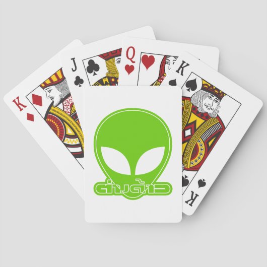 Alien [buitenlander] Tang Dao☐ Thai Language Scrip Pokerkaarten (Achterkant)