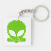 Alien [buitenlander] Tang Dao☐ Thai Language Scrip Sleutelhanger (Achterkant)