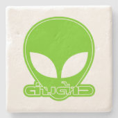 Alien [buitenlander] Tang Dao☐ Thai Language Scrip Stenen Onderzetter (Voorkant)