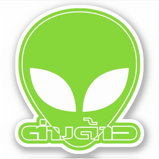 Alien [buitenlander] Tang Dao☐ Thai Language Scrip Sticker (Voorkant)