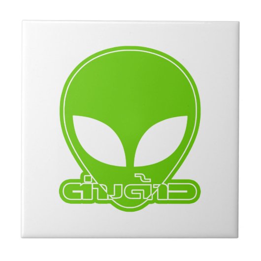 Alien [buitenlander] Tang Dao☐ Thai Language Scrip Tegeltje (Voorkant)