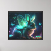 Alien Bunny Canvas Afdruk (Voorkant)