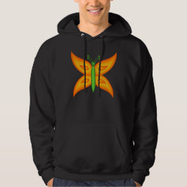 Alien Butterfly Basic Hooded Sweatshirt