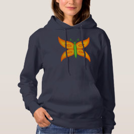 Alien Butterfly Basic Hooded Sweatshirt