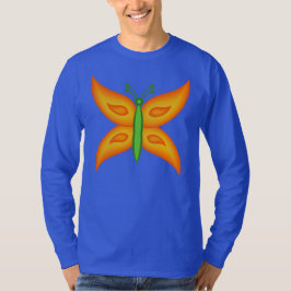 Alien Butterfly Basic T-shirt met lange mouwen
