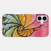 Alien Butterfly iPhone Hoesje (Achterkant horizontaal)
