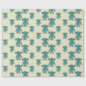 Alien Cadeaupapier (Vlak)