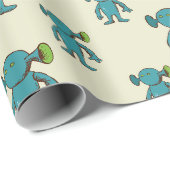 Alien Cadeaupapier (Rol Hoek)
