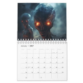 Alien Calendar 2025 UFO Kalender (Jan 2027)