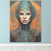 Alien Canvas Afdruk (Insitu (Houten vloer))