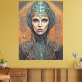 Alien Canvas Afdruk (Insitu (Woonkamer))