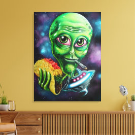 Alien Canvas Afdruk