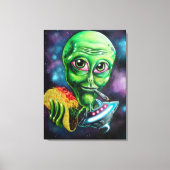 Alien Canvas Afdruk (Voorkant)
