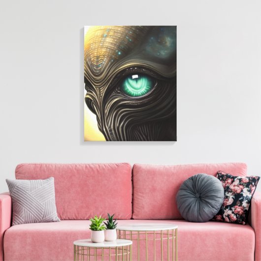 Alien Canvas afdrukken (Insitu (Woonkamer))