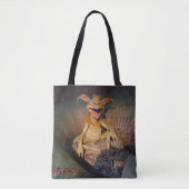 Alien Canvas tas (Voorkant)