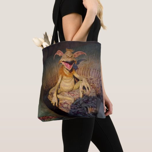 Alien Canvas tas (Dichtbij)