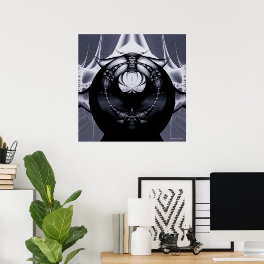 Alien Capsule Poster (Thuiskantoor)