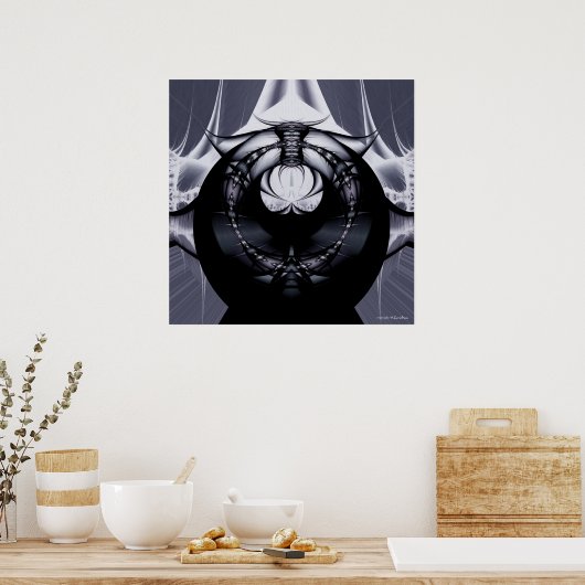 Alien Capsule Poster (Keuken)