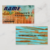 Alien Cardboard-Visitekaartje Visitekaartje (Voorkant / Achterkant)