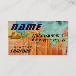 Alien Cardboard-Visitekaartje Visitekaartje