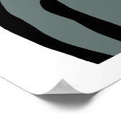 Alien Cartoon, Kunstprint Poster (Hoek)