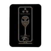 Alien Cartouche Magneet (Verticaal)