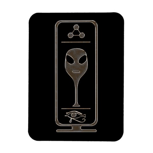 Alien Cartouche Magneet (Verticaal)