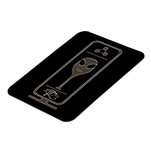 Alien Cartouche Magneet (Linkerzijde)