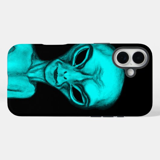 Alien Case-Mate iPhone Case (Achterkant (horizontaal))